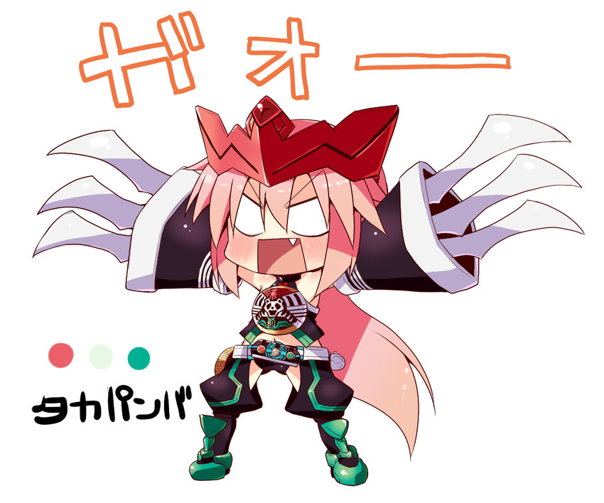 kamen rider ooo (kamen rider and 1 more) drawn by nanateru