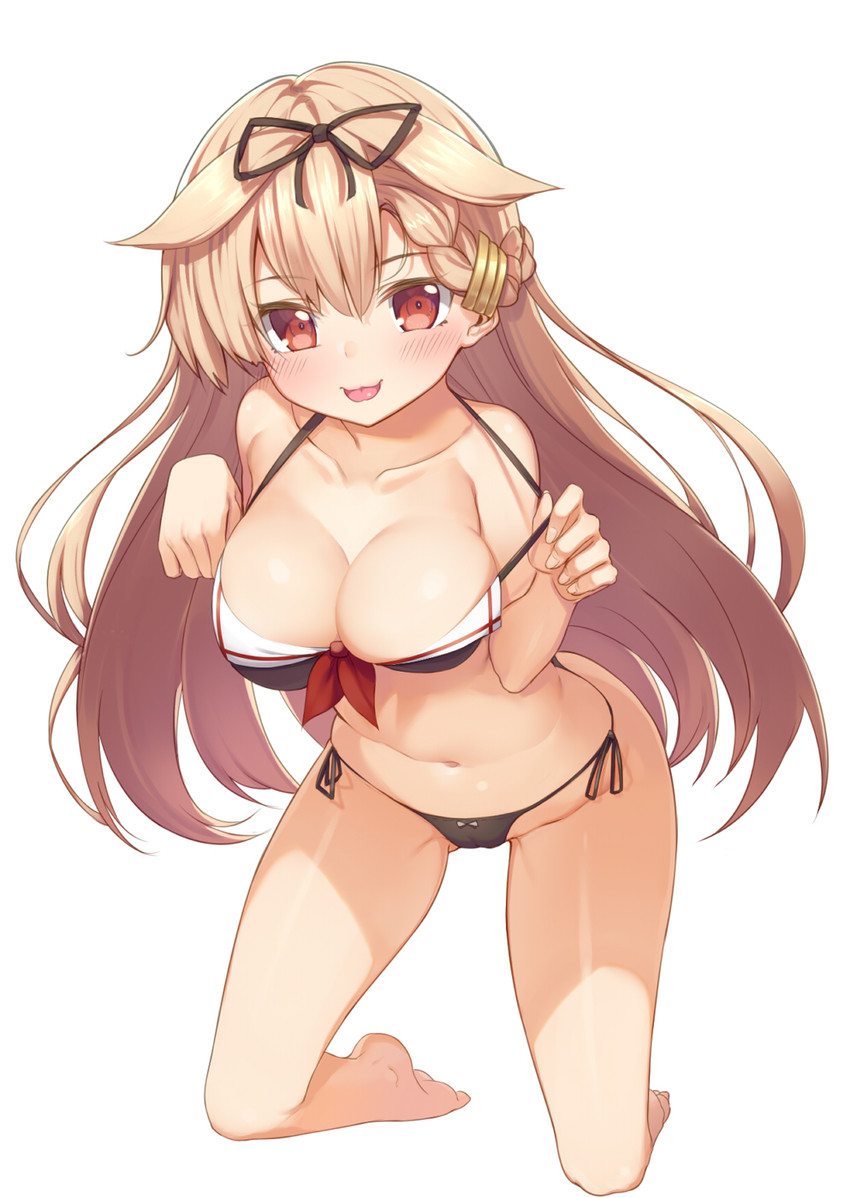 yuudachi and yuudachi kai ni (kantai collection) drawn by rokuroku_(xd_p)