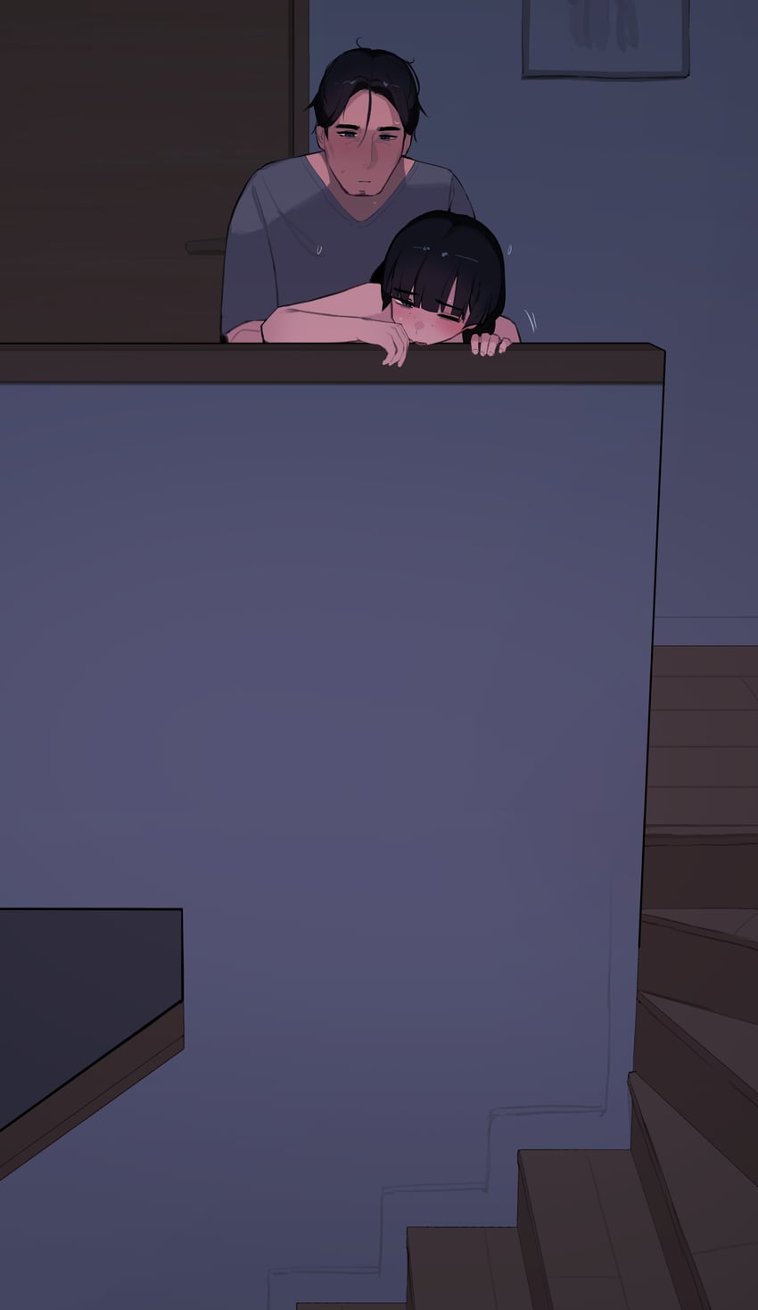 akiyama fumika and akiyama ryosuke (original) drawn by pepper0