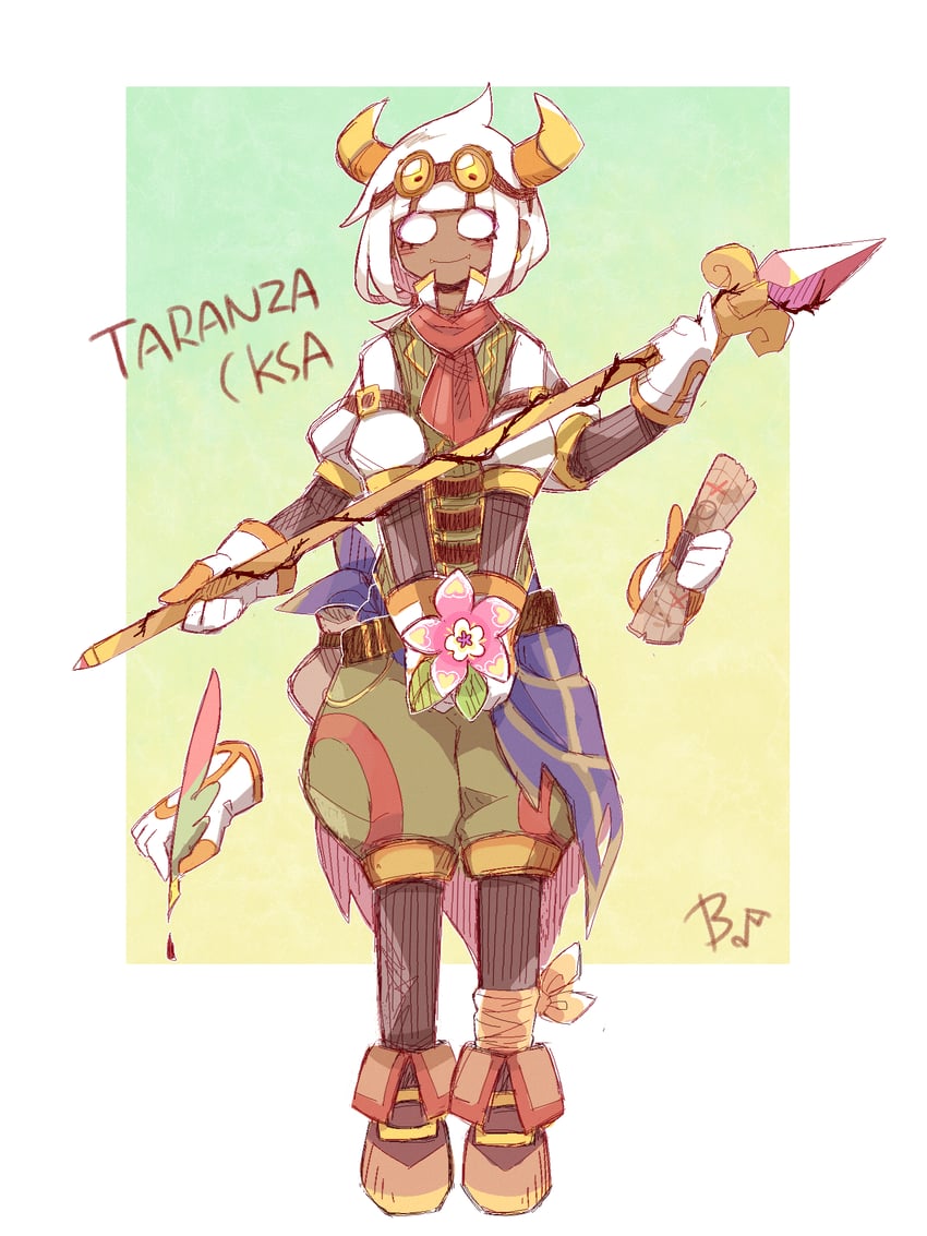 taranza (kirby and 1 more) drawn by beco_(100me)