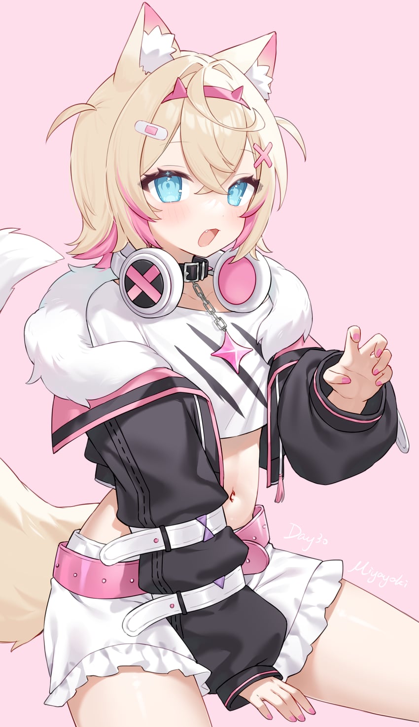 mococo abyssgard (hololive and 1 more) drawn by miyayoki