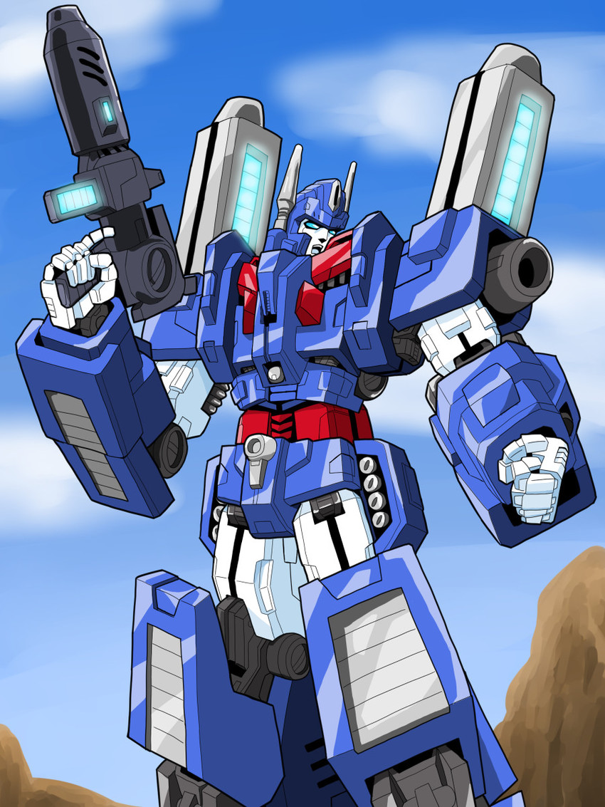 ultra magnus (transformers and 1 more) drawn by qhon_(9pon)