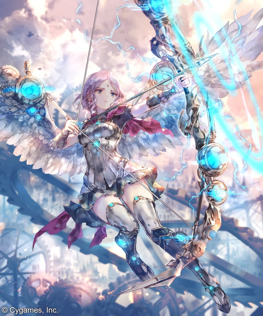 mechawing angel (shadowverse and 1 more) drawn by onineko