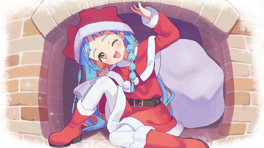 wao parin (aikatsu! and 1 more) drawn by ren-da-min