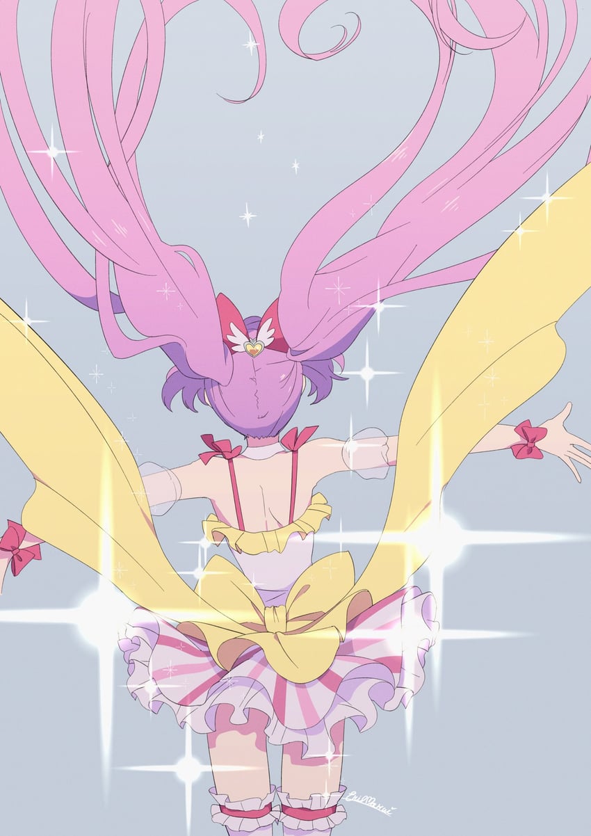 manaka laala (pretty series and 1 more) drawn by marueri