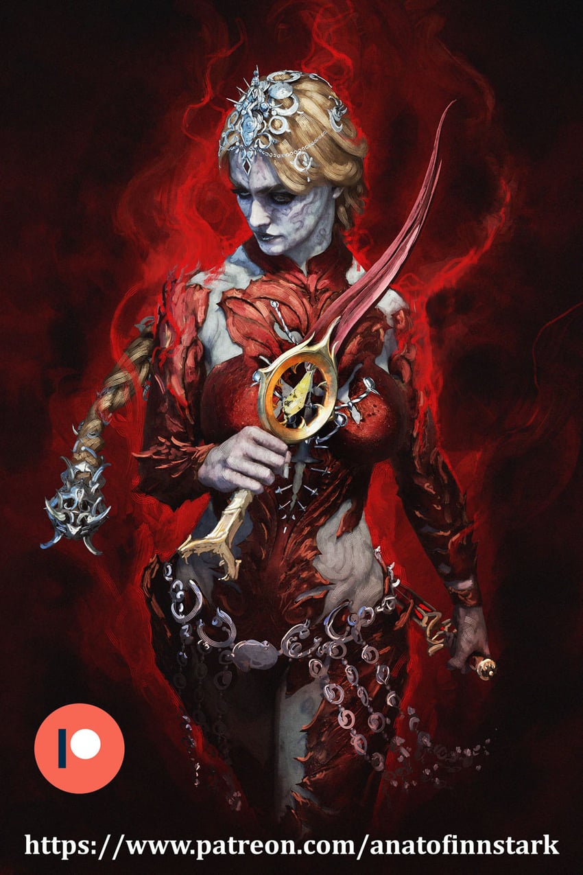 orin the red (dungeons & dragons and 2 more) drawn by anato_finnstark