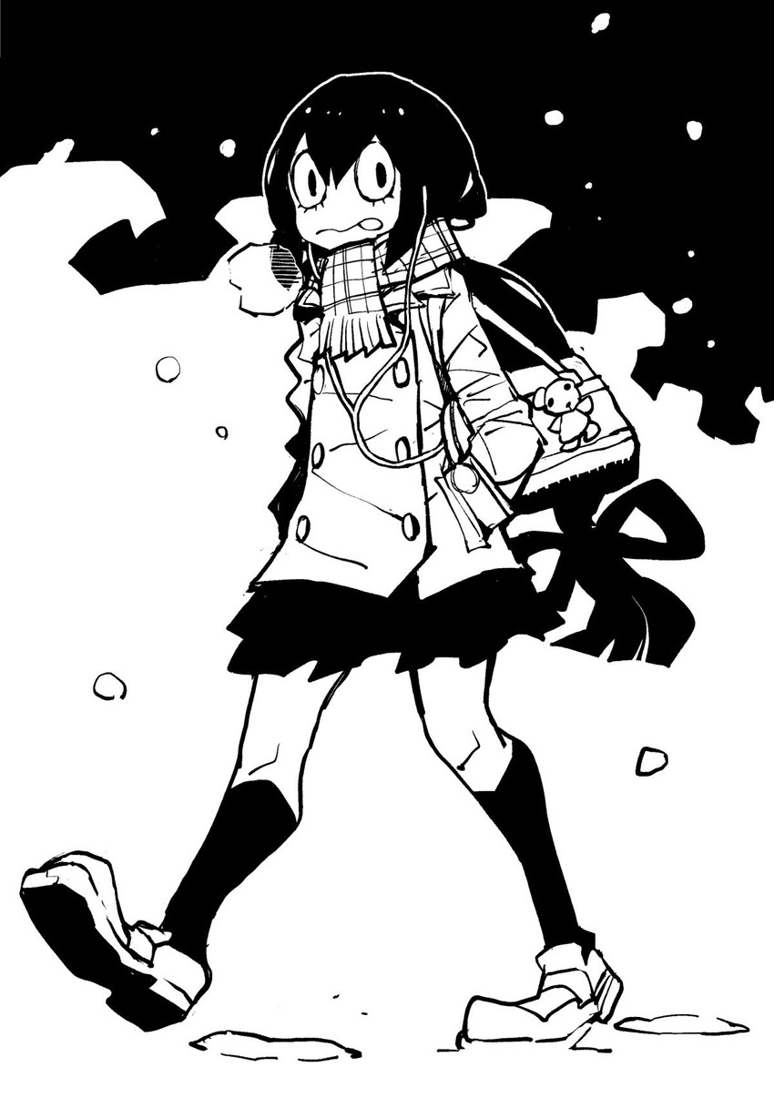 asui tsuyu (boku no hero academia) drawn by dowman_sayman