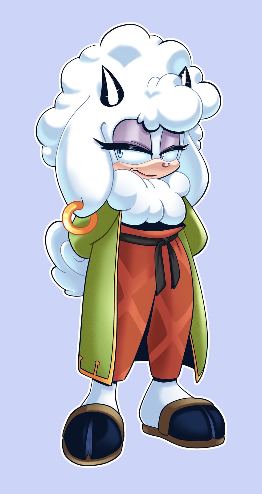 lanolin's mother (sonic and 1 more) drawn by novika