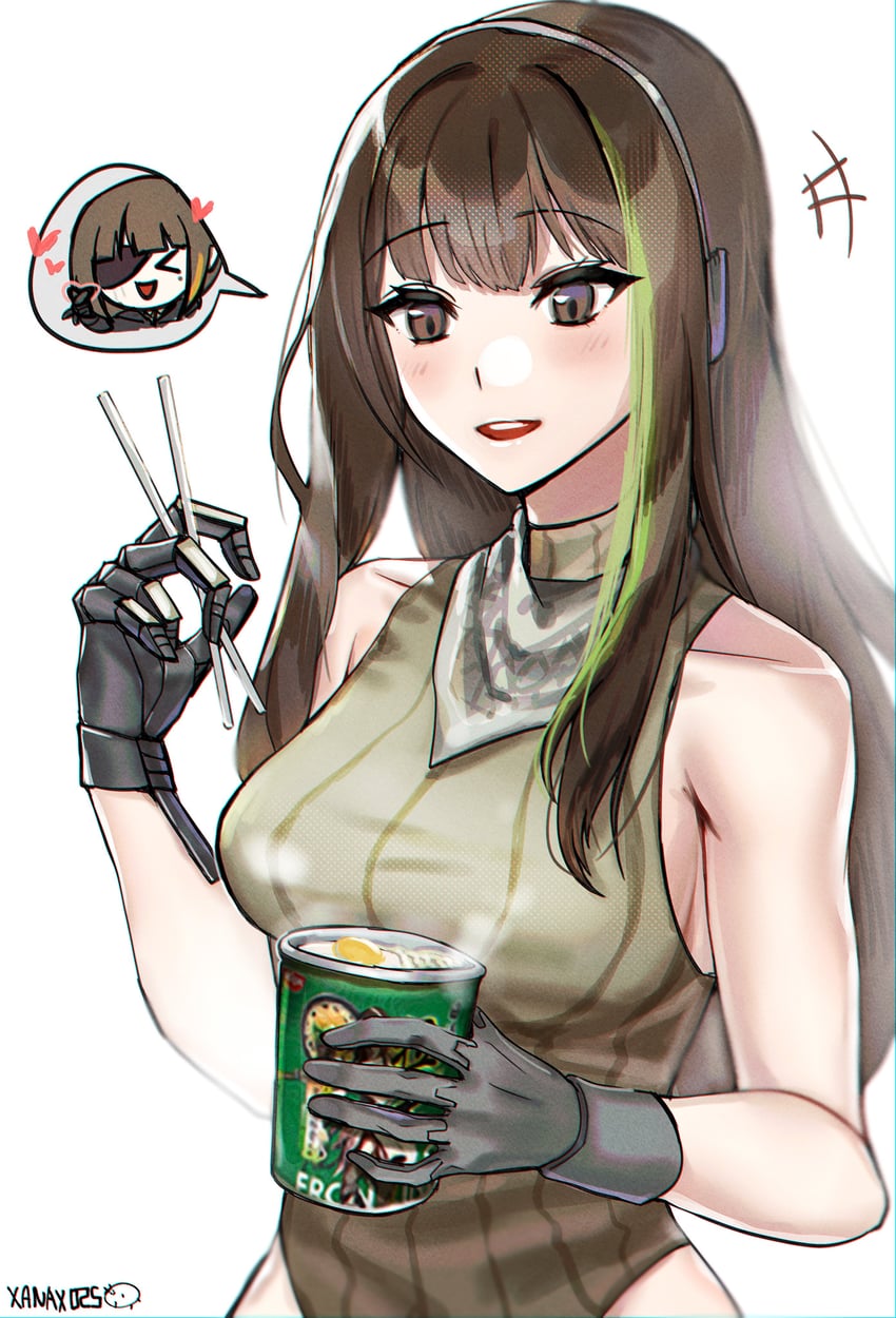 m16a1 and m4a1 (girls' frontline and 1 more) drawn by xanax025