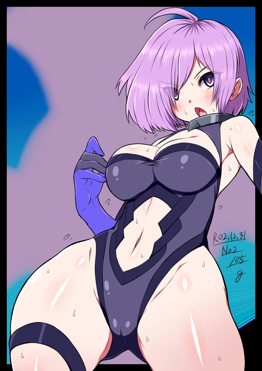mash kyrielight (fate and 1 more) drawn by guriguri_(arayotto4351)