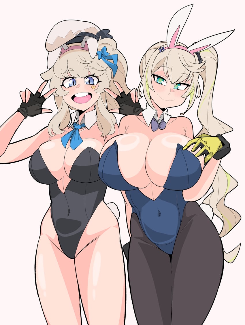 vepley and sharkry (girls' frontline and 1 more) drawn by two_handy