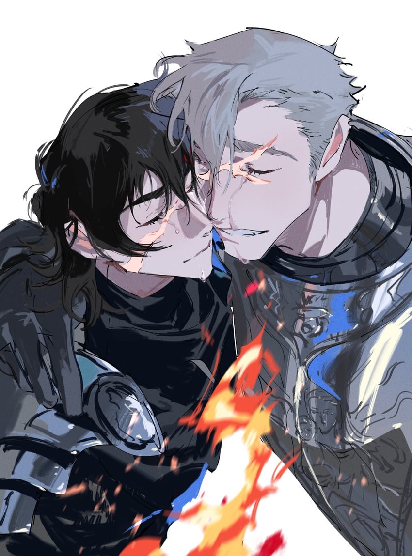takashi shirogane and keith (voltron and 1 more) drawn by atie1225
