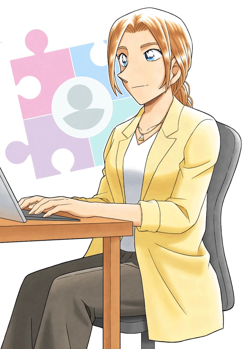 naomi argento (meitantei conan and 1 more) drawn by gimlet-conan