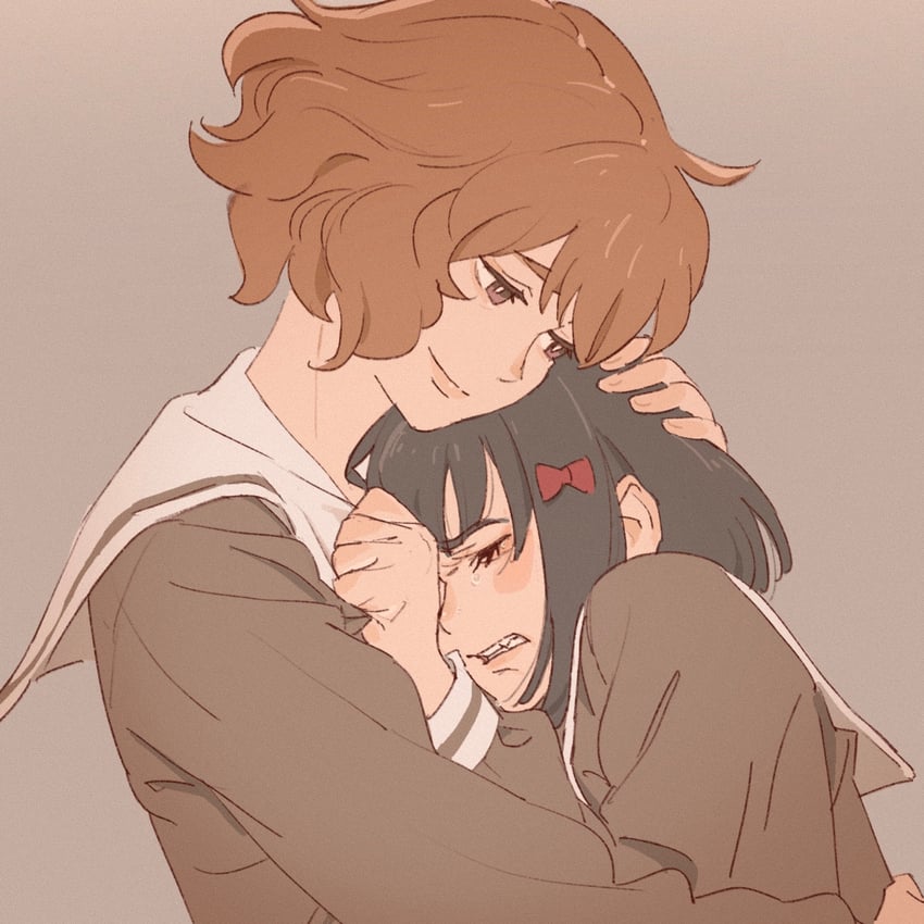 oumae kumiko and hisaishi kanade (hibike! euphonium) drawn by 55bata6rou