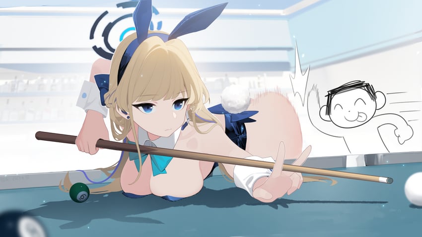sensei, doodle sensei, and toki (blue archive) drawn by qianhui