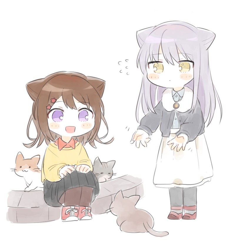 minato yukina and toyama kasumi (bang dream!) drawn by bd_ayknn