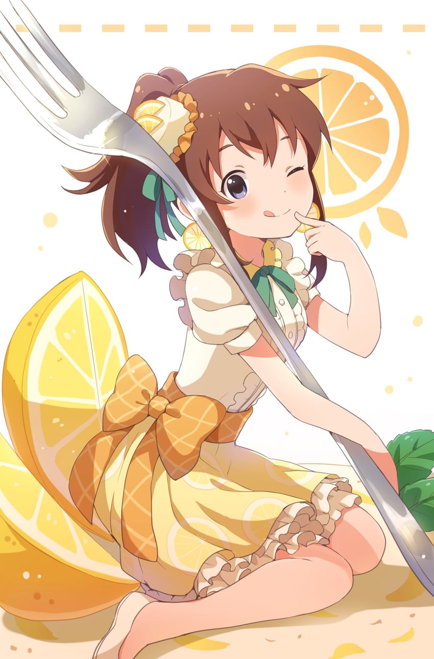 satake minako (idolmaster and 2 more) drawn by buchi_(y0u0ri_)