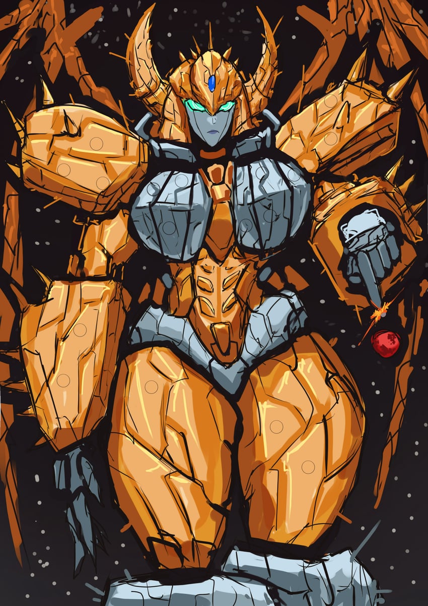 unicron (transformers and 1 more) drawn by grotesquerampag