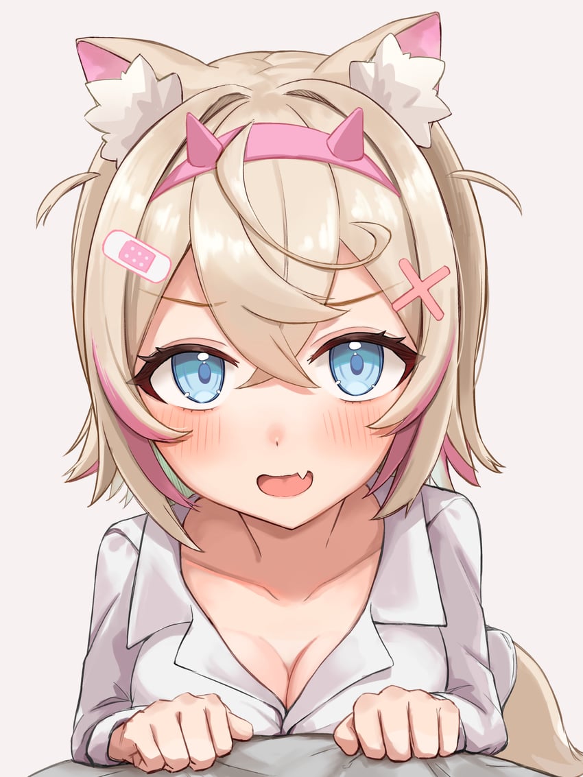 mococo abyssgard (hololive and 1 more) drawn by nekomotowata