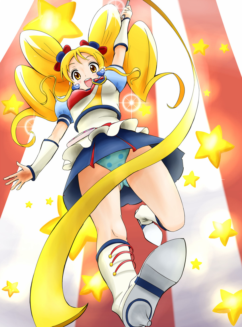 oomori yuuko and cure honey (precure and 1 more) drawn by amida_desuyo