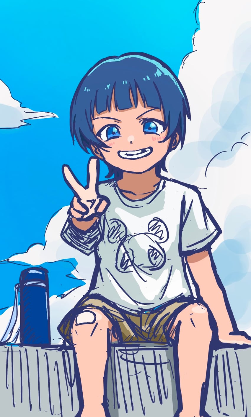 asaka karin (love live! and 2 more) drawn by tasukuakina