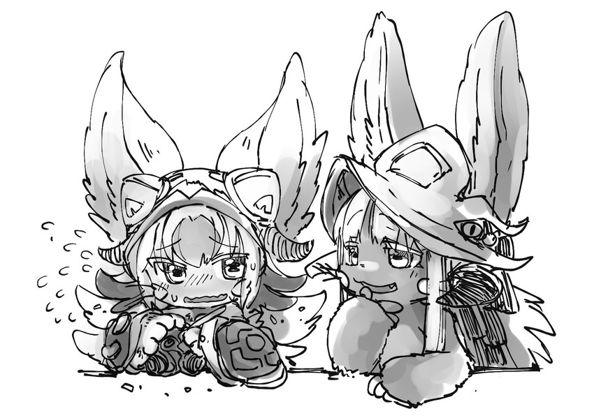 nanachi and mokuri (made in abyss and 1 more) drawn by yuka_rit