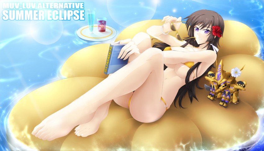 takamura yui (muv-luv and 2 more) drawn by haganef