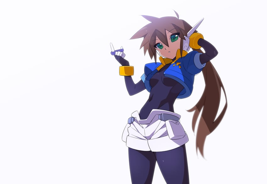 aile (mega man and 2 more) drawn by kaidou_zx