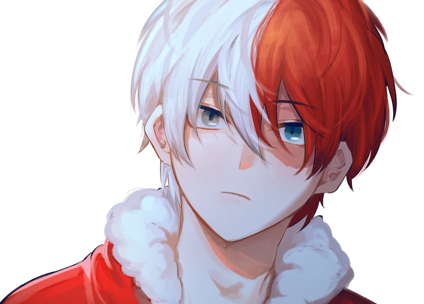 todoroki shoto (boku no hero academia) drawn by akira_aishi