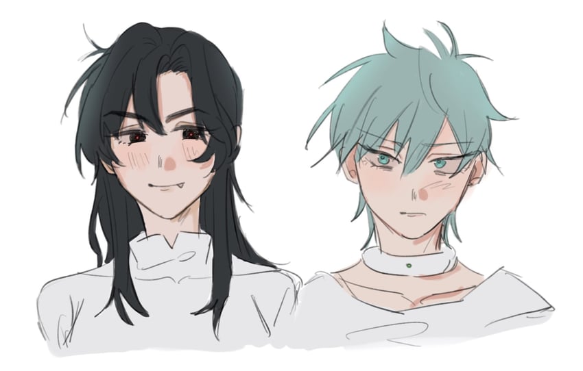 ivan and till (alien stage) drawn by the_quipper