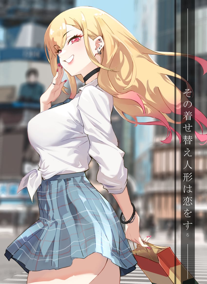 kitagawa marin (sono bisque doll wa koi wo suru) drawn by cokio