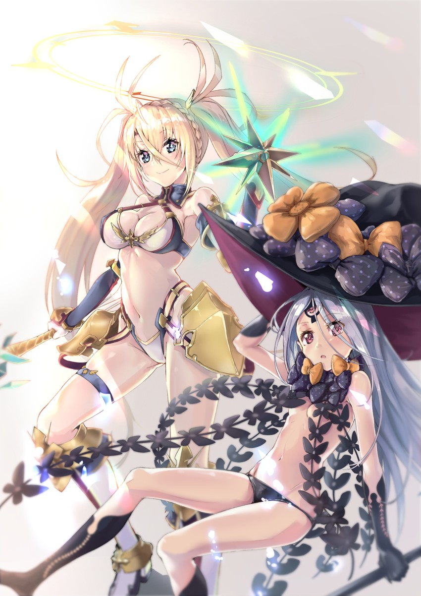 abigail williams and bradamante (fate and 1 more) drawn by n-oel