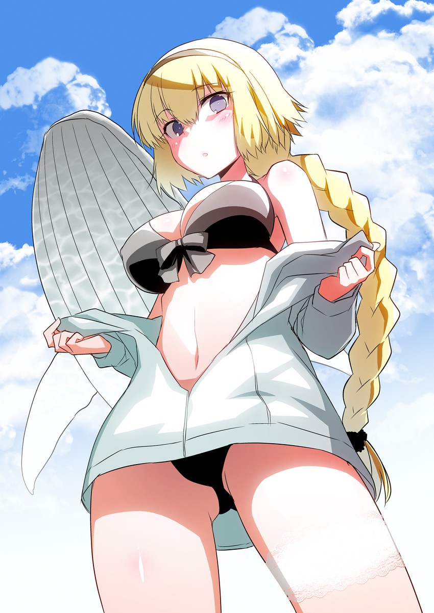 jeanne d'arc (fate and 1 more) drawn by hitotose_rin