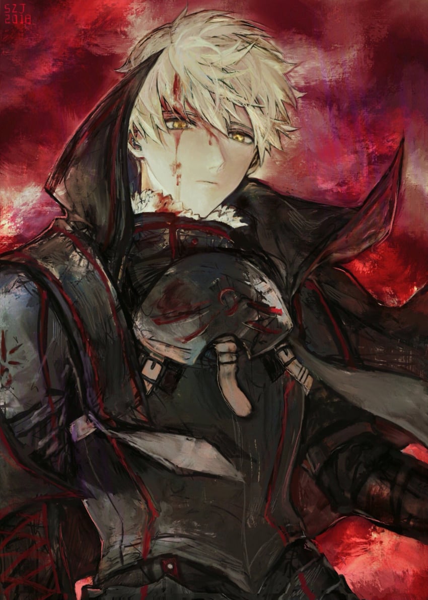 arthur pendragon and arthur pendragon alter (fate and 2 more) drawn by sangzhujun