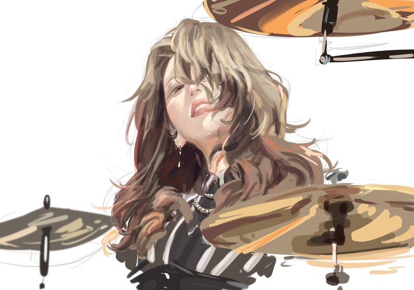 yuutenji nyamu, amoris, and yonezawa akane (bang dream! and 2 more) drawn by xiao_huajii