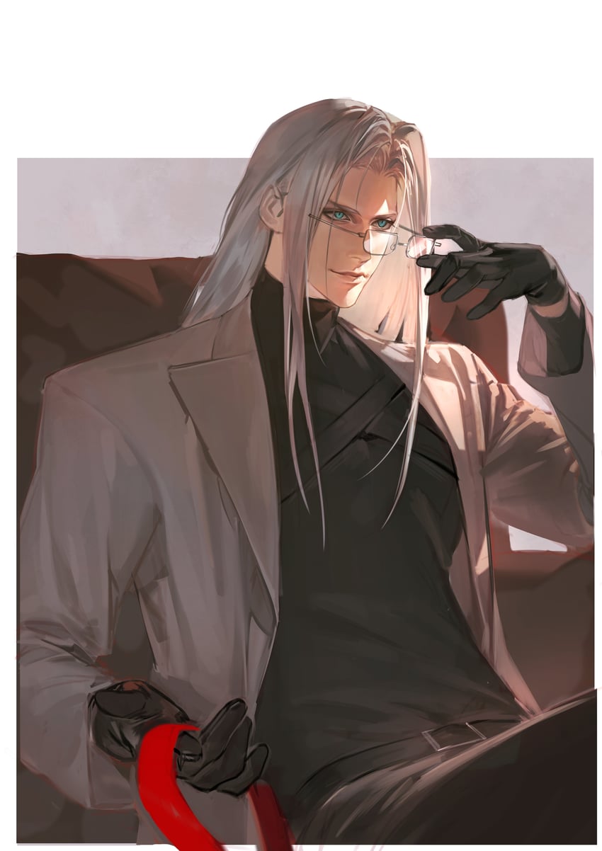 sephiroth (final fantasy and 1 more) drawn by rucck2