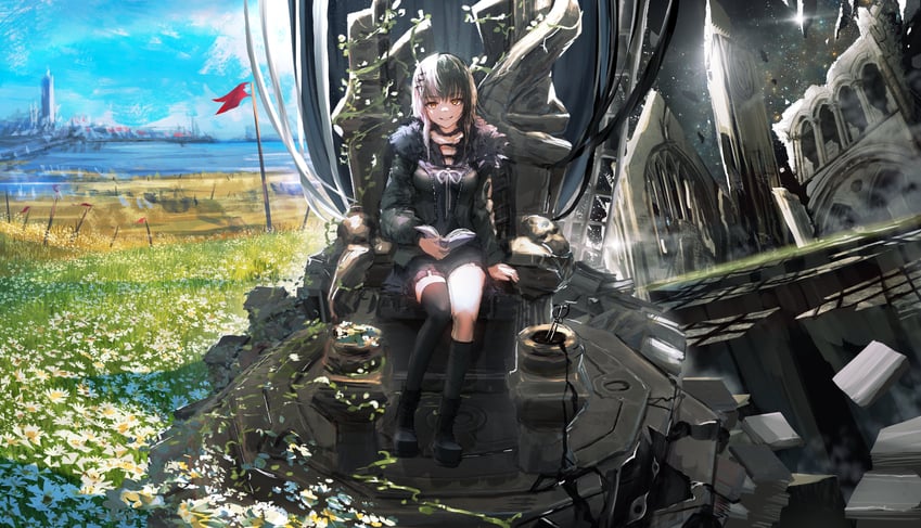shiori novella (hololive and 1 more) drawn by advarcher