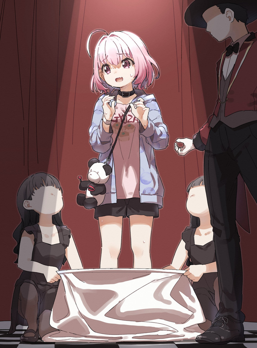yumemi riamu (idolmaster and 1 more) drawn by yukie_(kusaka_shi)