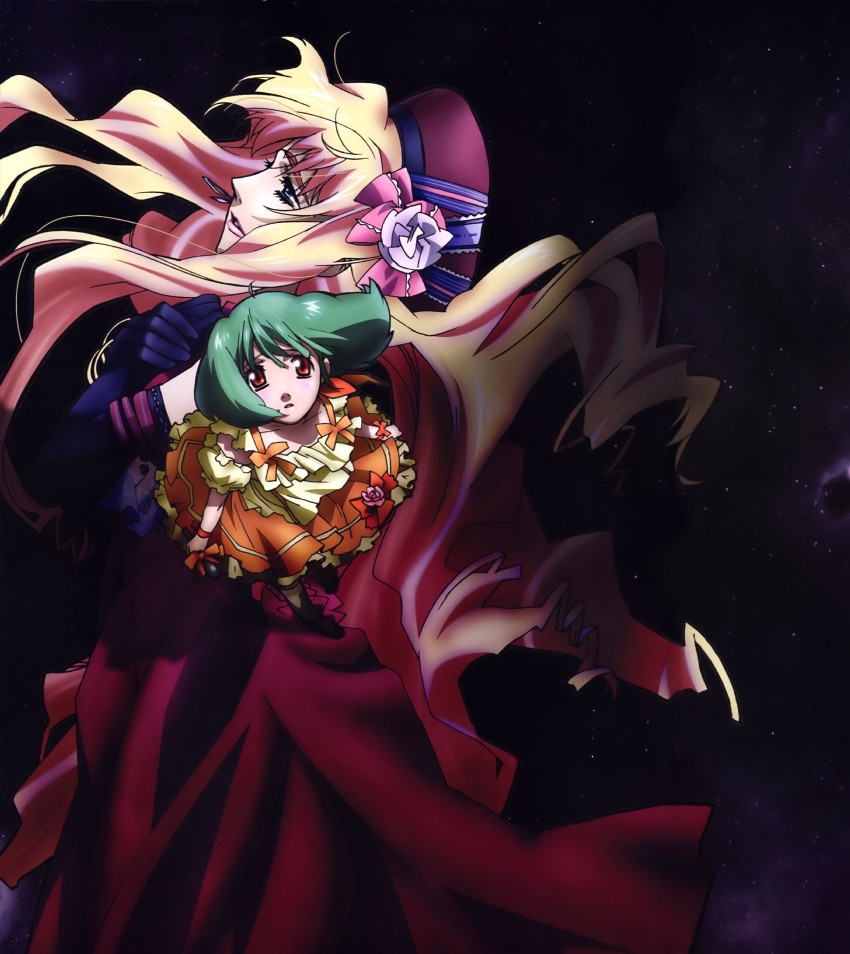 sheryl nome and ranka lee (macross and 1 more) drawn by ebata_risa
