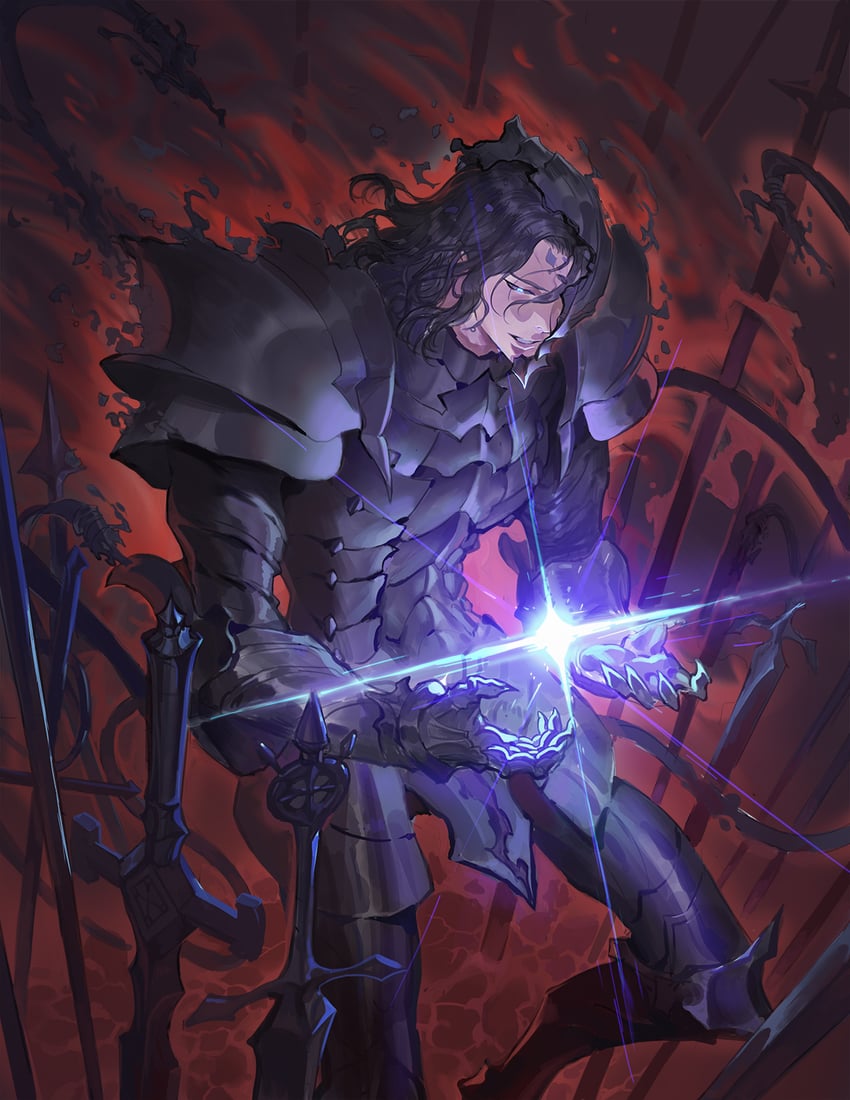 berserker (fate and 5 more) drawn by fuli_dun