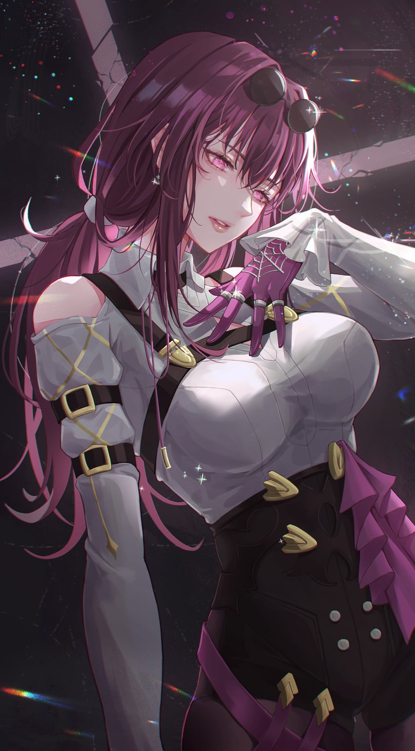 kafka (honkai and 1 more) drawn by shan_hoshi