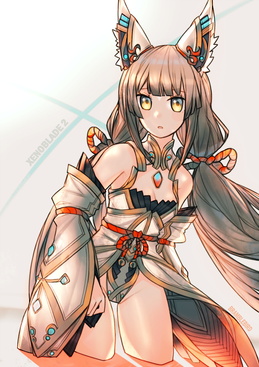 nia (xenoblade chronicles and 1 more) drawn by kky