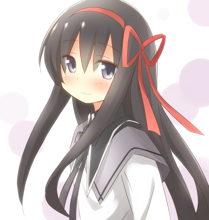 akemi homura (mahou shoujo madoka magica) drawn by ran_(9ens2000)