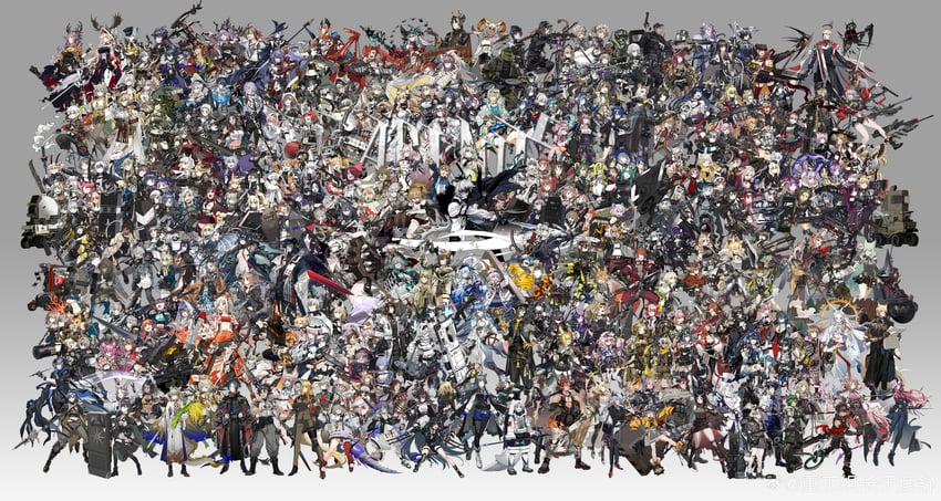 amiya, texas, skadi, lappland, suzuran, and 309 more (arknights and 4 more) drawn by yu_yanshu