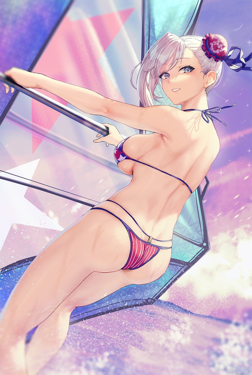 miyamoto musashi (fate and 1 more) drawn by solar_(happymonk)
