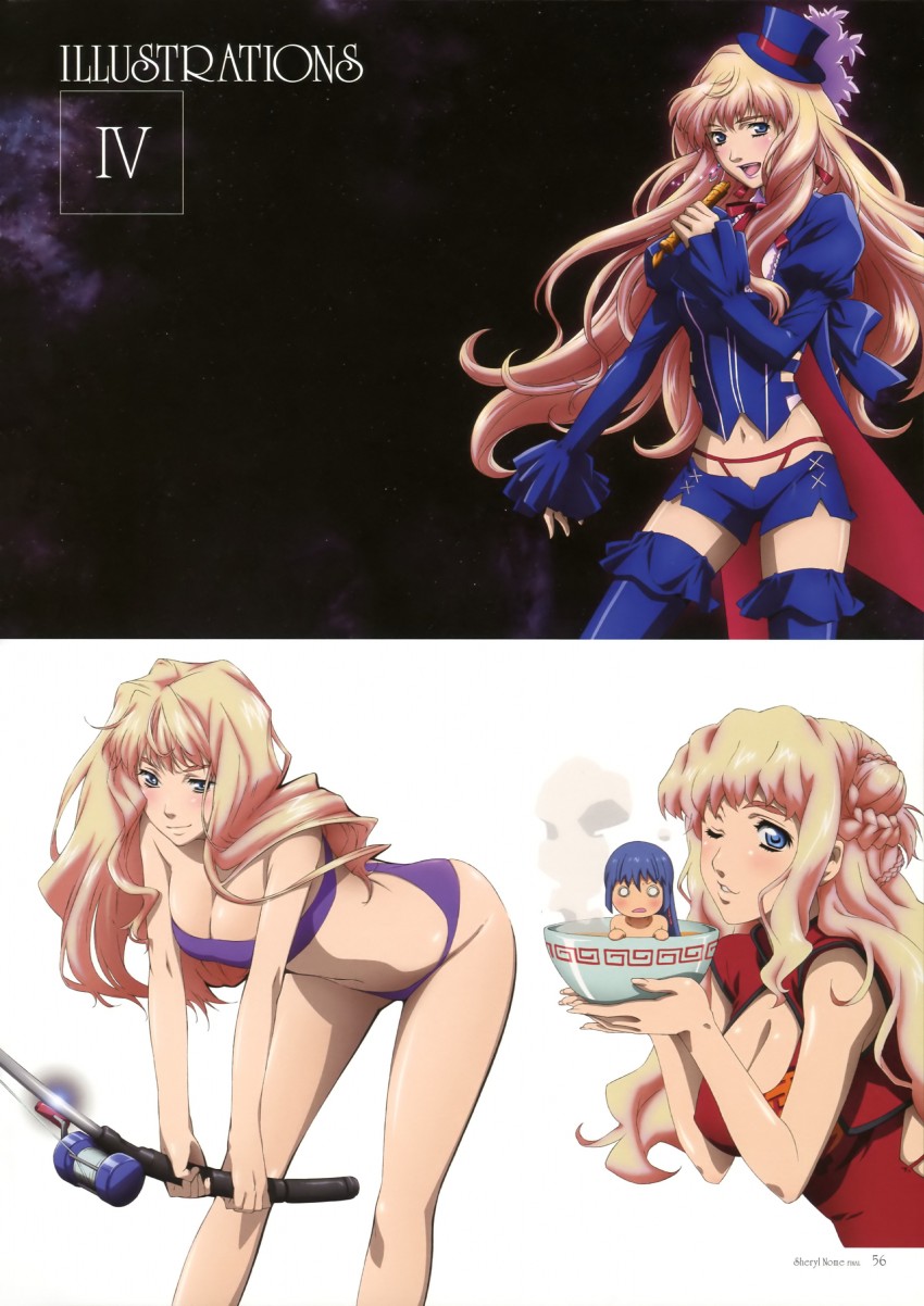 sheryl nome and saotome alto (macross and 1 more) drawn by ootsuka_yae