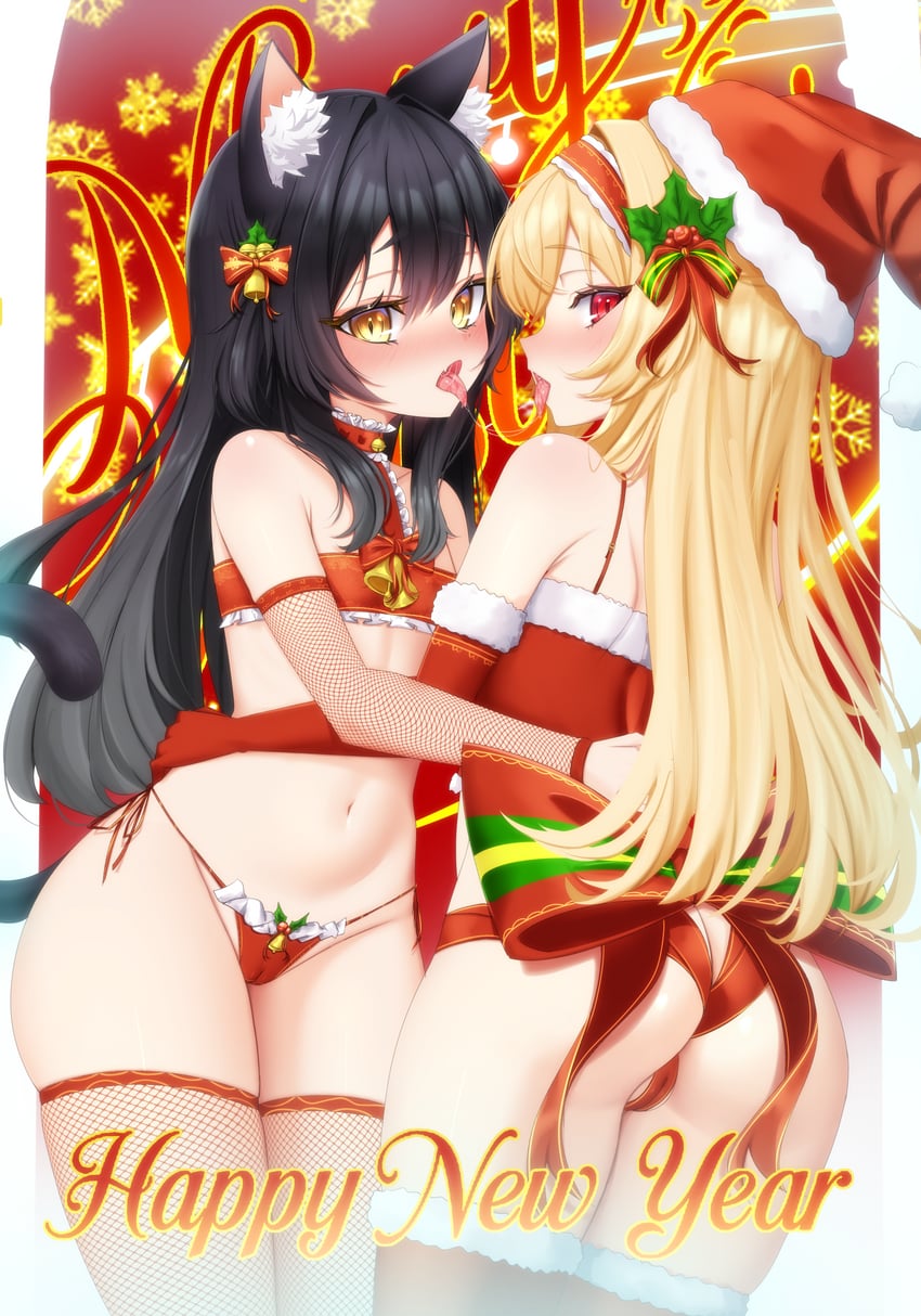 nobeta and phyllis (little witch nobeta) drawn by kiari_art