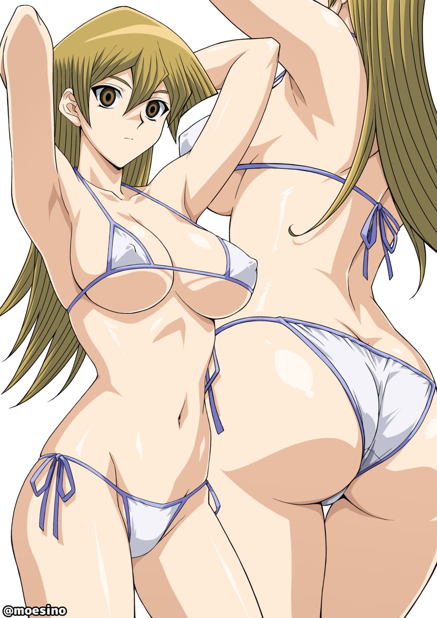 tenjouin asuka (yu-gi-oh! and 1 more) drawn by moeshino