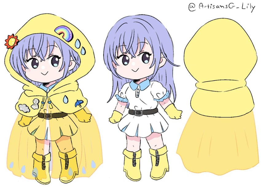 suzuki hana (idolmaster and 1 more) drawn by artisansg_lily
