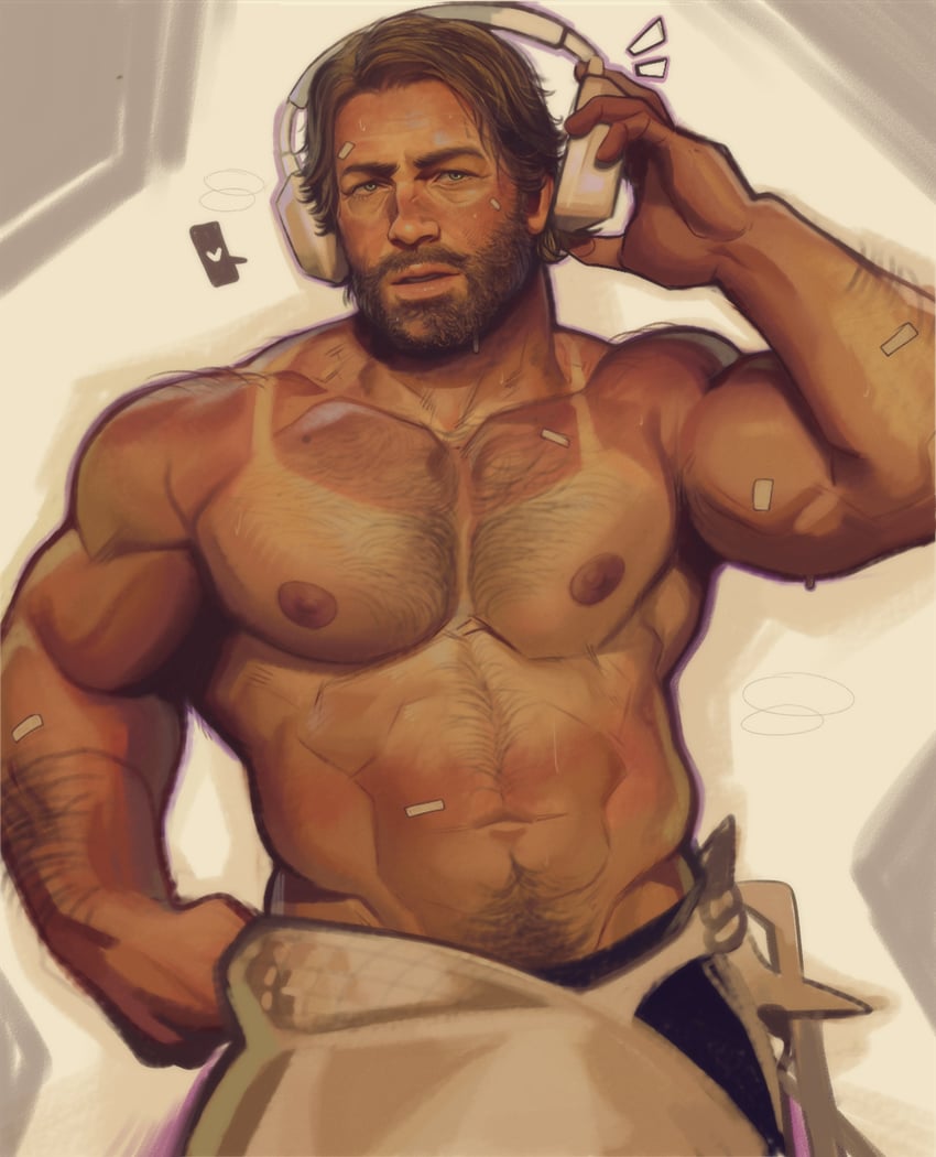arthur morgan (red dead redemption and 1 more) drawn by holo_eden